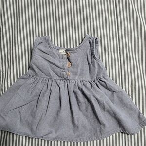 Charming Gray Sleeveless Kids Top